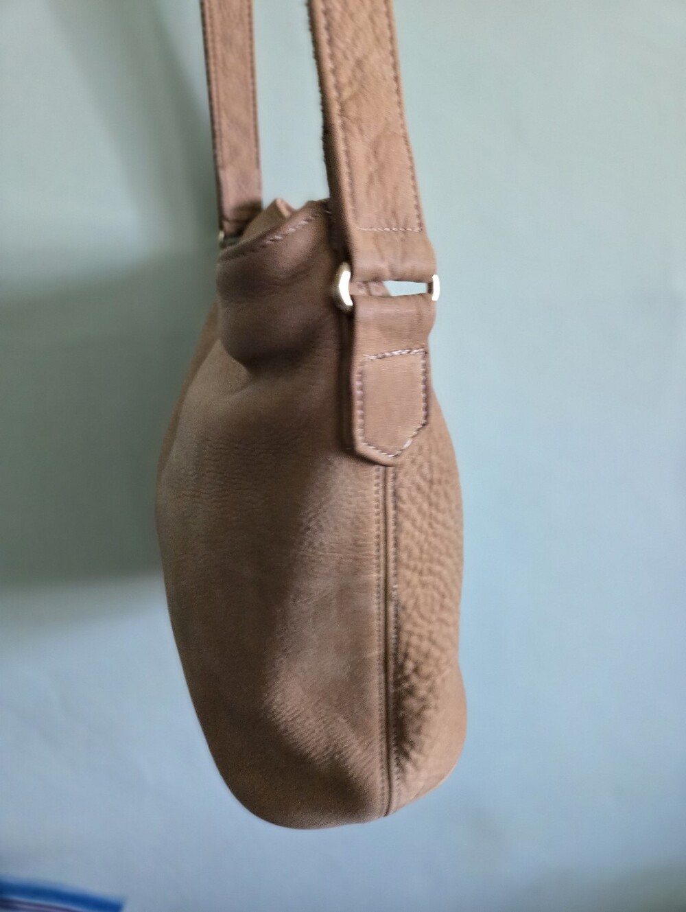 Vintage COACH Made in Italy Nubuck Leather Slouchy Bucket Bag 4923 - AS IS - Picture 11 of 15
